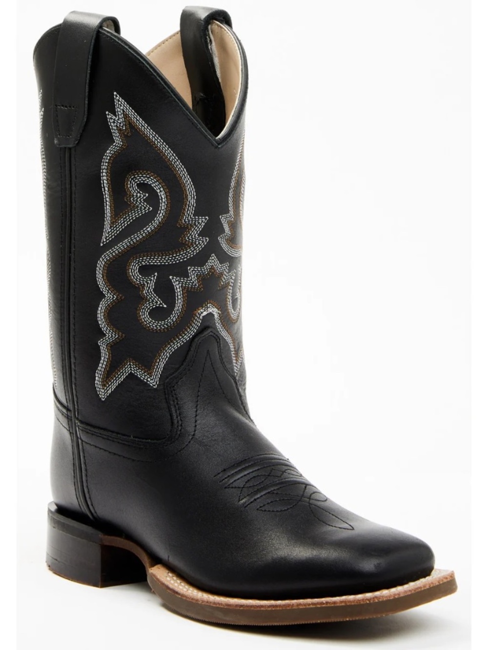 CODY JAMES BOYS' LITTLE WESTLEY WESTERN BOOTS - BROAD SQUARE TOE Size 2